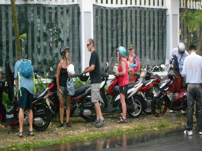 Center Homestay Хойан Экстерьер фото